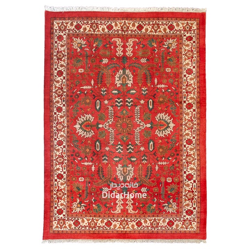 [12092161] فرش دستباف هریس طرح افشان نه متری