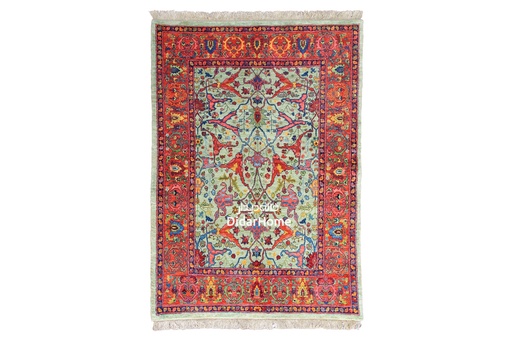 [52030109] فرش دستباف بیجار گروس طرح افشان سه متری