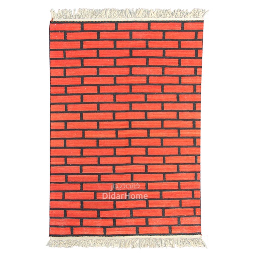 [13179715] گلیم دستباف قشقایی ذرع و نیم