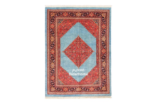 [51046520] فرش دستباف بیجار طرح ترنجی چهار متری