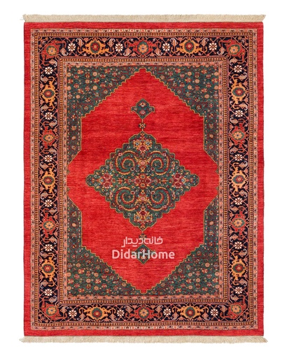 [11067633] فرش دستباف بیجار طرح ترنجی شش متری