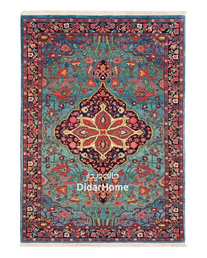 [51033086] فرش دستباف بیجار گروس طرح ترنجی سه متری