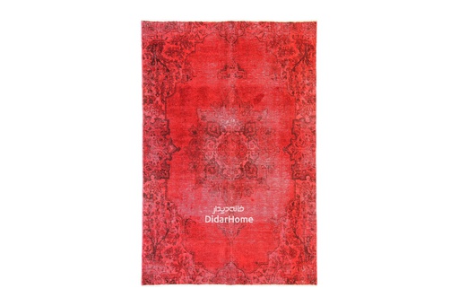 [19025445] فرش دستباف مدرن تبریز طرح ترنجی ذرع و نیم