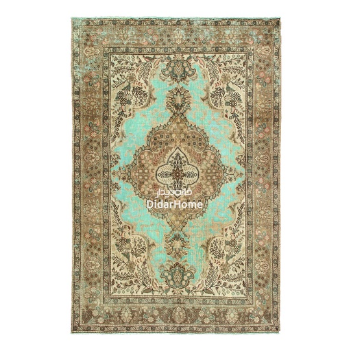 [61050569] فرش دستباف مدرن تبریز طرح ترنجی شش متری