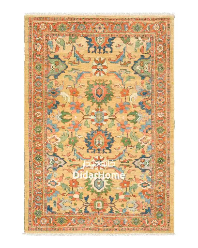 [62062307] فرش دستباف هریس طرح افشان ۶/۵۵ متری