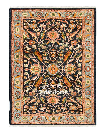 [92061905] فرش دستباف هریس طرح افشان ۵/۹۴ متری