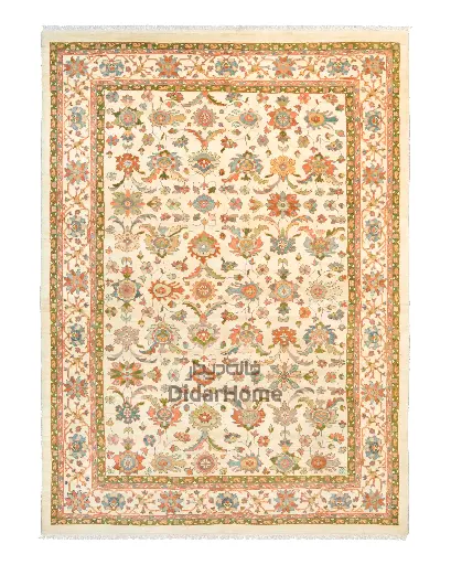 [62091902] فرش دستباف سلطان آباد طرح افشان ۹/۴۳ متری (زیگلر محل)