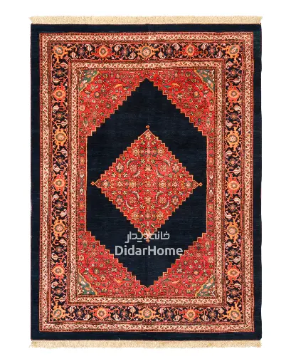 [91047744] فرش دستباف بیجار طرح ترنجی ۴/۴۸ متری