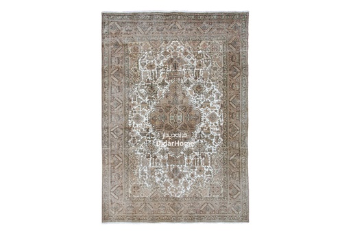 [61054585] فرش دستباف مدرن تبریز طرح ترنجی شش متری