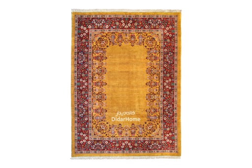 [33081924] فرش دستباف تبریز طرح کفساده نه متری