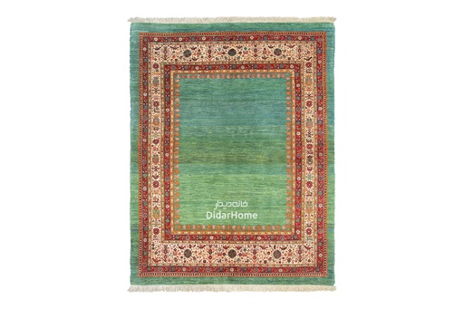 [43030304] فرش دستباف قشقایی طرح کفساده سه متری