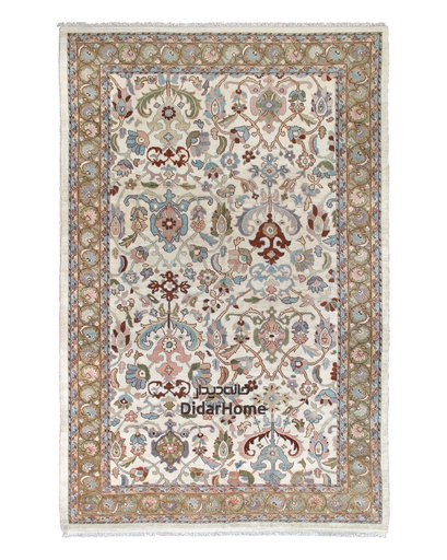 [62071580] فرش دستباف سلطان آباد طرح افشان نه متری