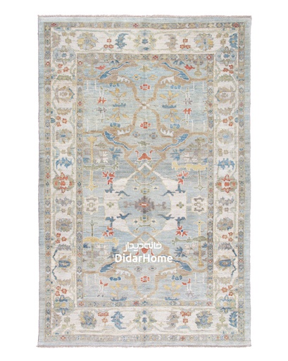 [52061222] فرش دستباف سلطان آباد طرح افشان شش متری