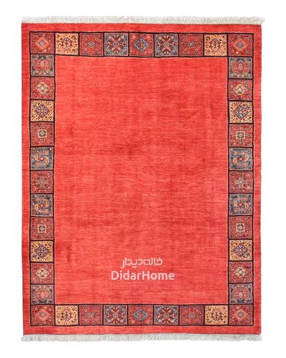 [13046369] فرش دستباف قشقایی طرح کفساده چهار متری