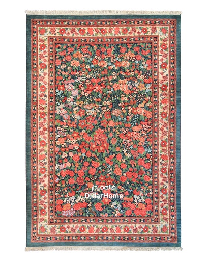 [42066928] فرش دستباف بیجار طرح هزارگل شش متری