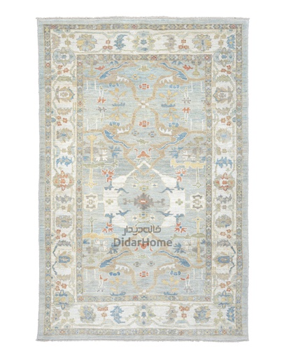 [72060101] فرش دستباف سلطان آباد طرح افشان شش متری