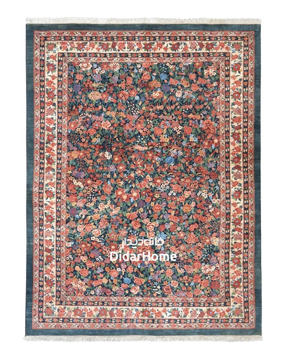 [42086547] فرش دستباف بیجار طرح هزارگل نه متری