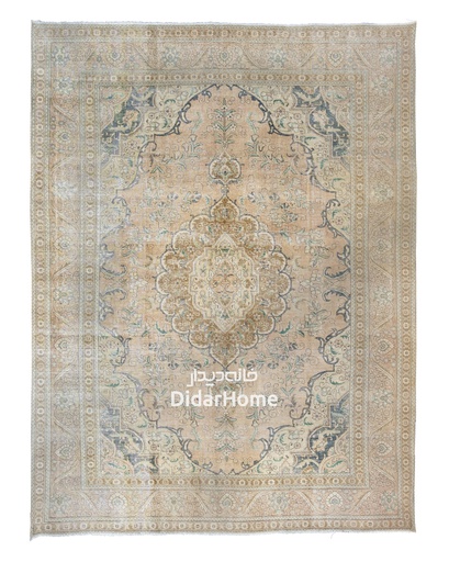 [61116084] فرش دستباف مدرن تبریز طرح ترنجی ۱۱/۵۸ متری